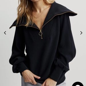 Varley Vine Pullover - Black. Size XS.